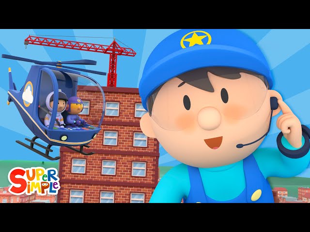 Run Away Crane | Carl’s Rescue Crew | Cartoon For Kids