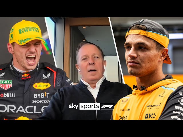 Does Lando Norris lack KILLER instinct? 🔪 Martin Brundle reacts to the Sao Paulo Grand Prix