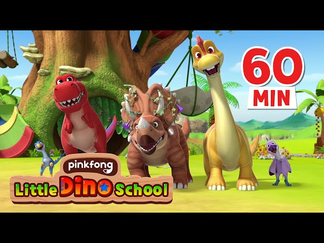 🦖🦕 Your friend Tyrannosaurus Rex + More! | Dinosaur Cartoon | Pinkfong Dinosaurs for Kids