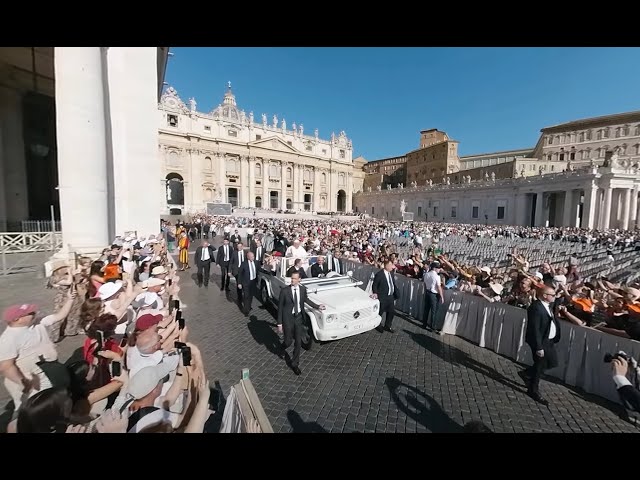 VR - General Audience With Pope Francis (June 26, 2024)