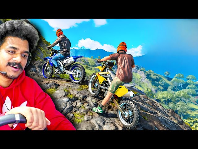 DANGEROUS OFF-ROAD CHALLENGE WITH SUZUKI BIKES 😱