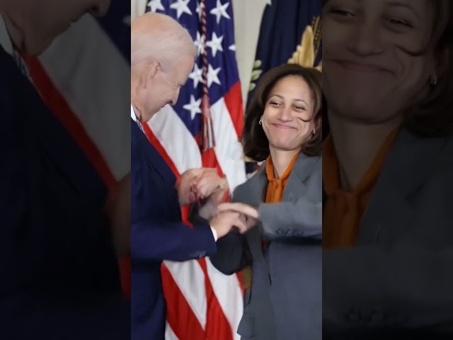 😂 Joe Biden and Kamala Harris Dance Together