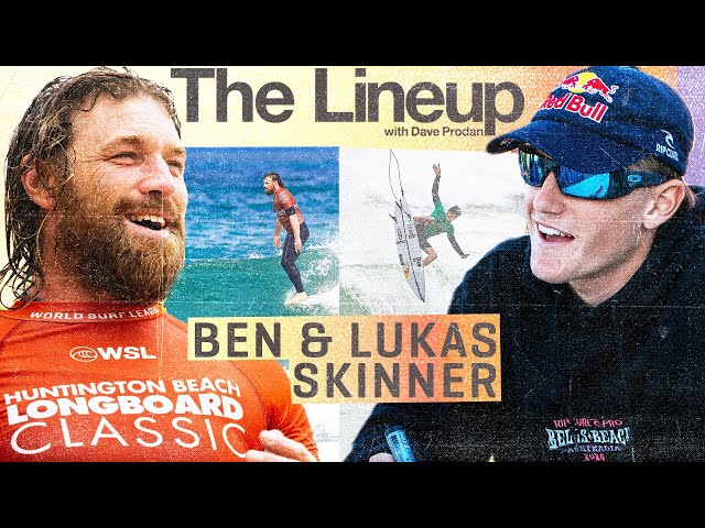 Ben & Lukas Skinner - father-son team from England, Abu Dhabi, Skindog Surfboards | THE LINEUP