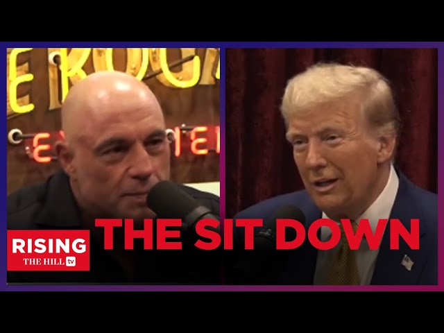 JOE ROGAN: Bashes Media For Conflating Trump as Hitler But Also REVEALS A Human Side To TRUMP