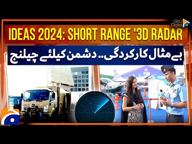 IDEAS 2024: Short Range 3D Radar by NASTP | Geo Digital