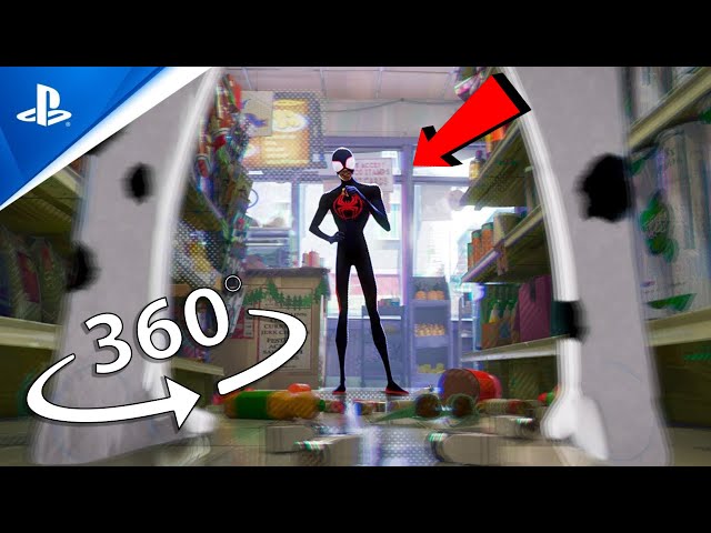 Spider Man Across the Spider Verse | Finding Challenge 360º VR Video