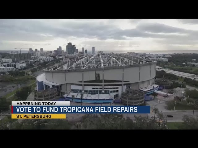 St.Pete leaders hold vote on repairs to Tropicana Field