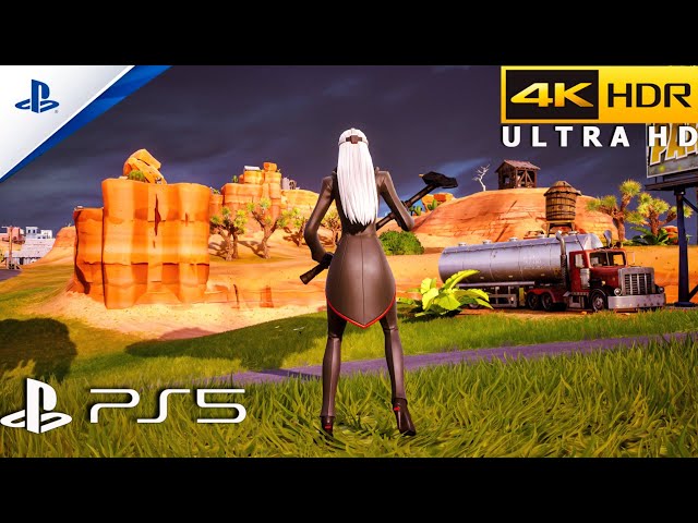 Fortnite (PS5) 4K 60FPS HDR Gameplay (Chapter 2 REMIX)