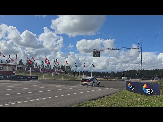 Stig Blomqvist, Marcus Gronholm, Per Eklund RALLY SPRINT - Höljes 2024 Friday Rally Sprint