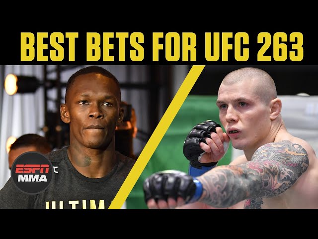 UFC 263 Best Bets: Adesanya vs. Vettori & Figueiredo vs. Moreno | ESPN MMA