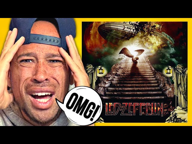 Led Zeppelin - Stairway To Heaven (Official Audio) REACTION! The music builds like a stairway WTF...