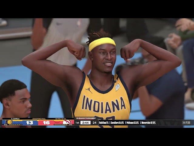 NBA 2K24 Gameplay: Indiana Pacers vs Atlanta Hawks - (Xbox Series X) [4K60FPS]