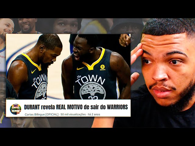 KEVIN DURANT REVELA O REAL MOTIVO DE DEIXAR O WARRIORS LEGENDADO | Cortes do Jotaplays