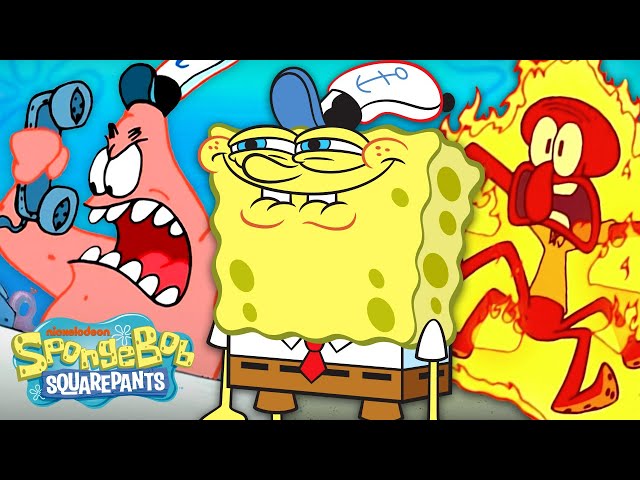 55 MINUTES of Classic SpongeBob Moments! 🧽 | SpongeBob