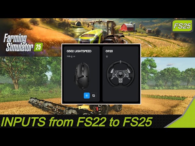 How to transfer FS22 inputs to FS25 walkthrough