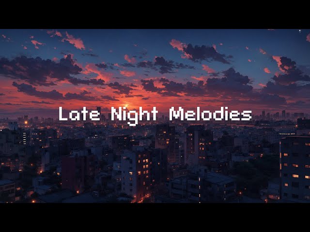 Late Night Melodies 🎼 Classic Lofi Hip Hop [ Beats To Study / Relax To ]