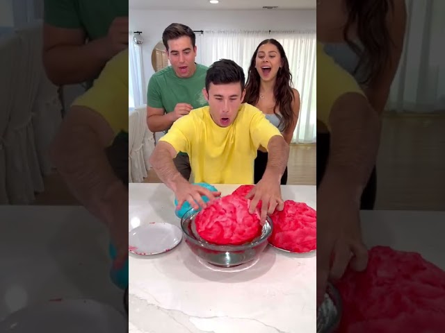 Mystery Cotton Candy Challenge! #youtubepartner #ad