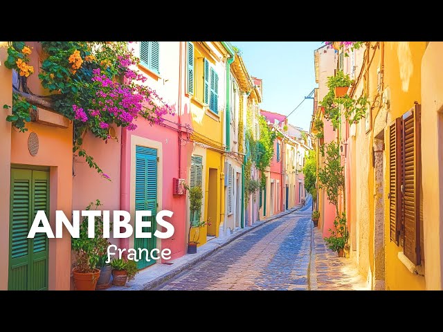 Antibes, Prancis 🇫🇷☀️ Saksikan Keindahan dan Pesona French Riviera! 😍 HDR 4K