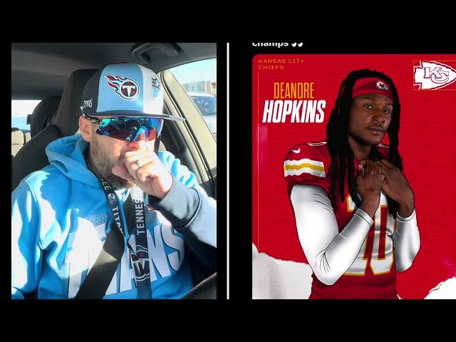 Tennessee Titans Fan IMMEDIATE Reaction to Titans Trading DEANDRE HOPKINS to the K.C CHIEFS!