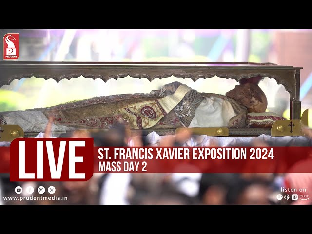 Konkani Mass |  St. Francis Xavier Exposition 2024 | Old Goa | Live | 221124