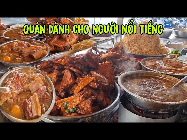 Bất ngờ trước quán cơm nhiều món ngon dành cho người nổi tiếng