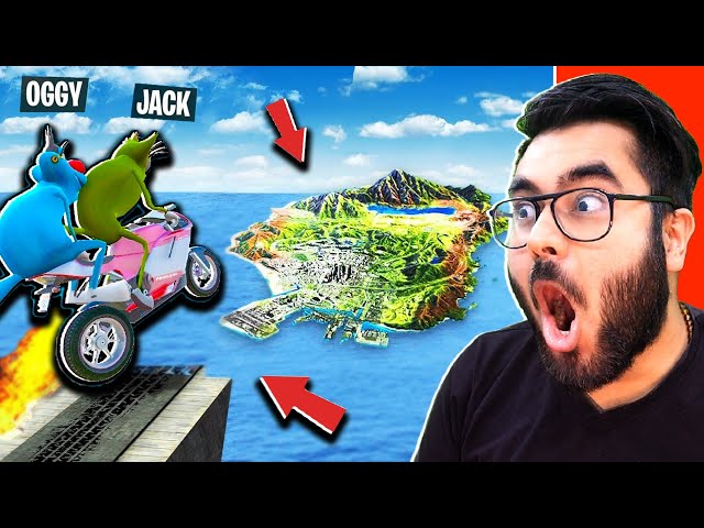 🔥 OGGY JACK Funniest Parkour Ever 🔥 | GTA 5 Impossible Parkour | Hitesh KS