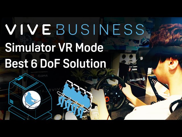 VIVE Focus 3 - Simulator VR Mode: Best 6 DoF Solution for VR Simulator