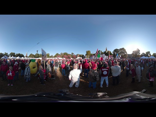 ESPN GAMEDAY - ALABAMA vs. LSU 360 degree view 2019