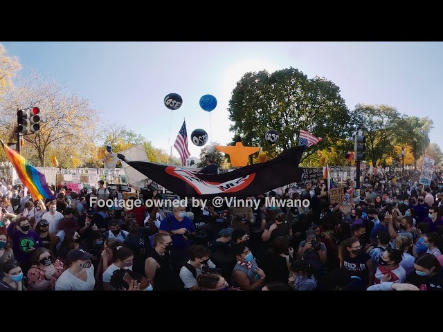 Celebrating at the White House after #JoeBiden Wins USA Presidency 11/7/20 #360