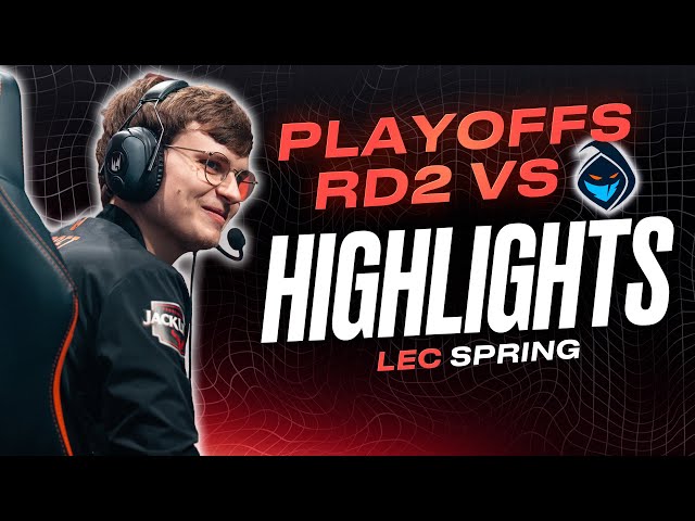 "It's a MARATHON, not a SPRINT" | LEC Highlights Spring 2022 Playoffs RD2