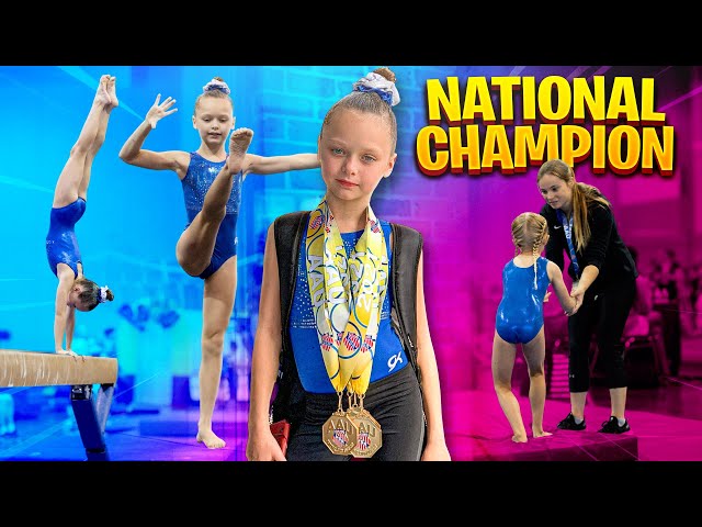 Coach Life: Tiny Gymnast WINS Nationals!!| Rachel Marie