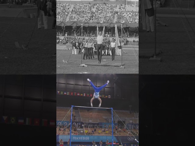 Swinging at the Olympics 108 years apart #tbt Stockholm 1912 vs Tokyo 2020