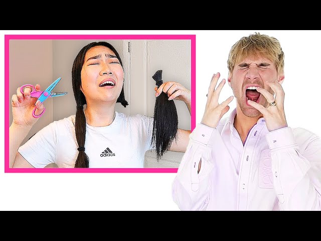 Hairdresser Reacts To Horrible DIY Haircut Fails