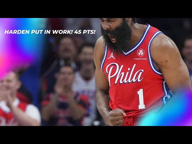 James Harden and the @sixers took game 1 over the @Celtics. #sports #nba #nbaontnt #jamesharden