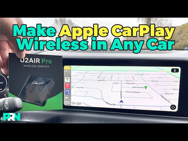 Wireless Apple CarPlay in Any Car with OttoCast U2Air Pro