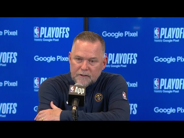 Michael Malone visibly upset in postgame news conference | NBA on ESPN