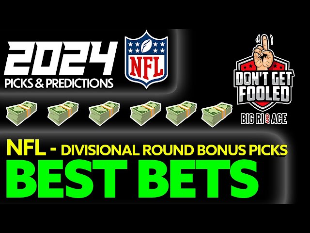 NFL Best Bets l Divisional Round BONUS Picks & Predictions l Expert Betting Picks 1/20/24