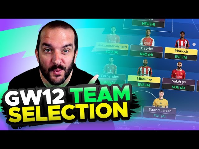 ⚠️ SO MANY FLAGS... ⚠️ | FPL TEAM SELECTION | GAMEWEEK 12 | Fantasy Premier League Tips 2024/25