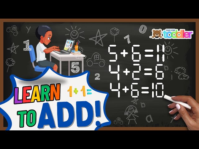 Learn How to Add Simple Addition with Pictures Preschool| Kindergarten First Grade Adding