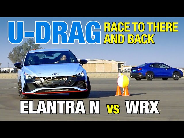 U-DRAG: 2022 Subaru WRX vs. 2022 Hyundai Elantra N