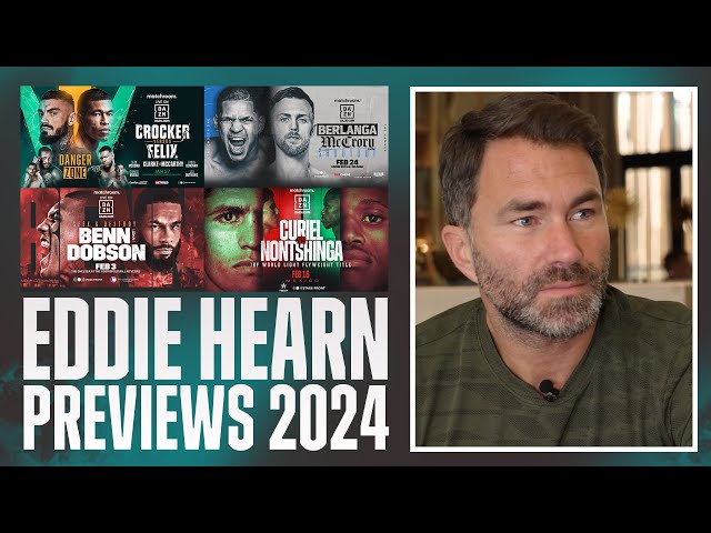 Eddie Hearn Talks Upcoming January/February Matchroom & Wider Schedule