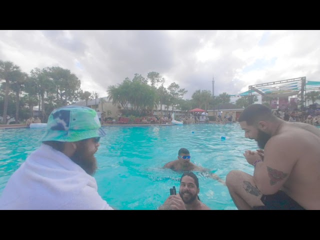 EDC Orlando hombass pool party day 3 VR 3D