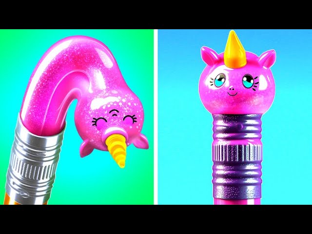 BEST SCHOOL ART TRICKS & DRAWING HACKS 🎨of 2024! Do These When You Go Back to School 🌈 Simple Ideas