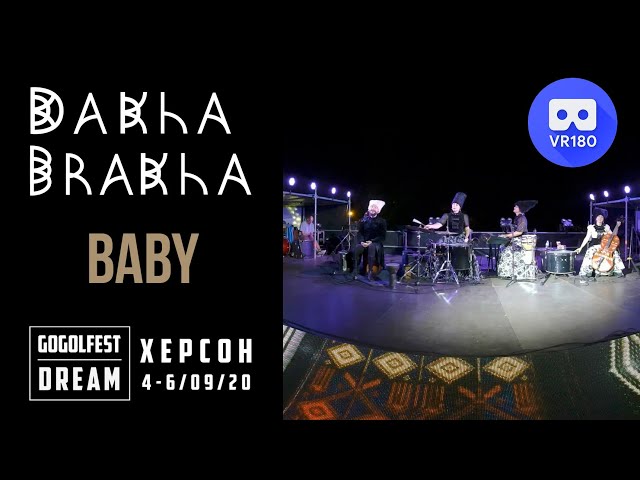 VR180 3D. Ukrainian «ethnic chaos» band @DakhaBrakha. Baby (live in Kherson)