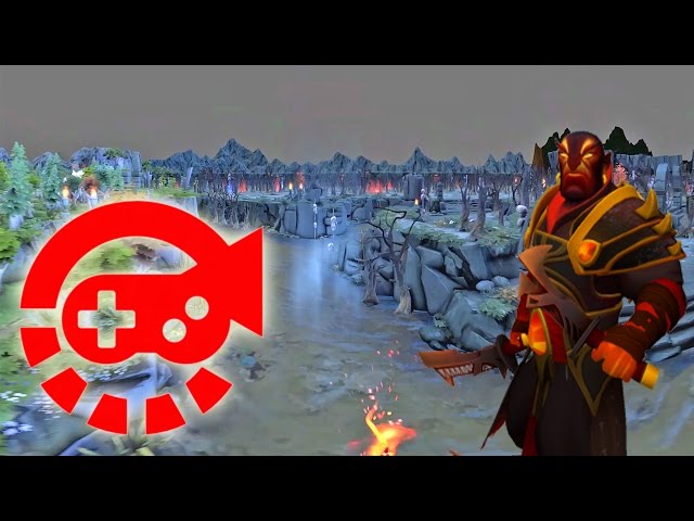 360° Video - Ember Spirit Gameplay, Dota 2