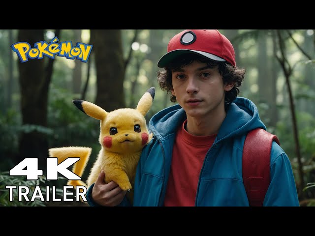 POKÉMON: Live Action Movie (2025) | CONCEPT TRAILER | Finn Wolfhard,Chris Hemsworth