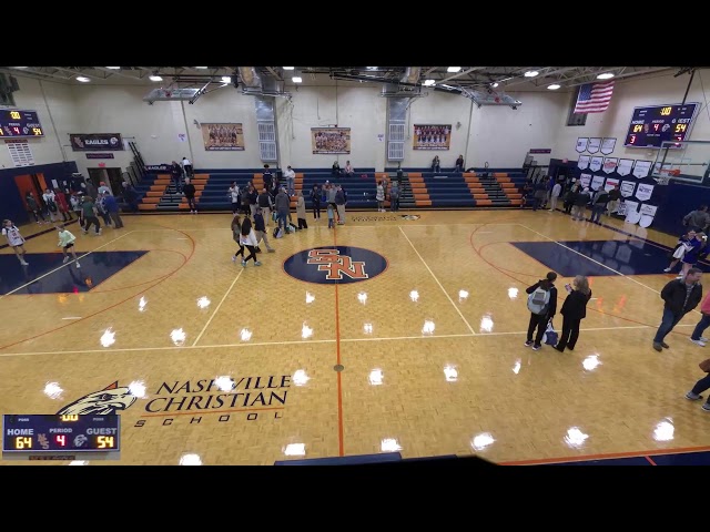 Nashville Christian High School vs Metro Christian  Mens Varsity Basketball