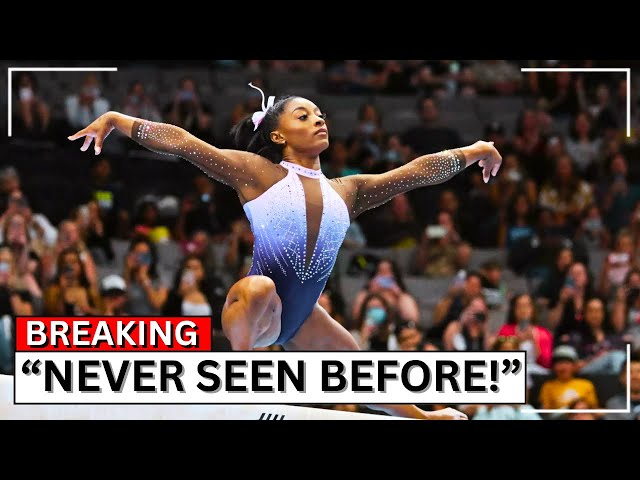 Simone Biles JUST MADE HISTORY With This NEW BEAM ROUTINE