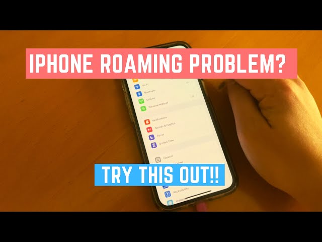 T-Mobile / AT&T International Roaming Problem on iPhone? Try this!