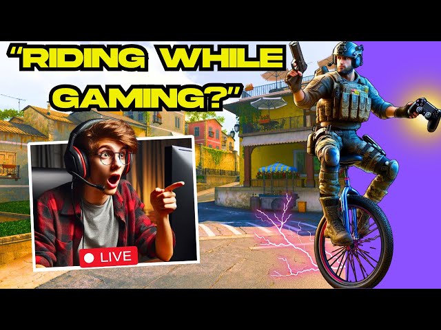 I Ride A Unicycle And My Warzone Teammate Loses It!